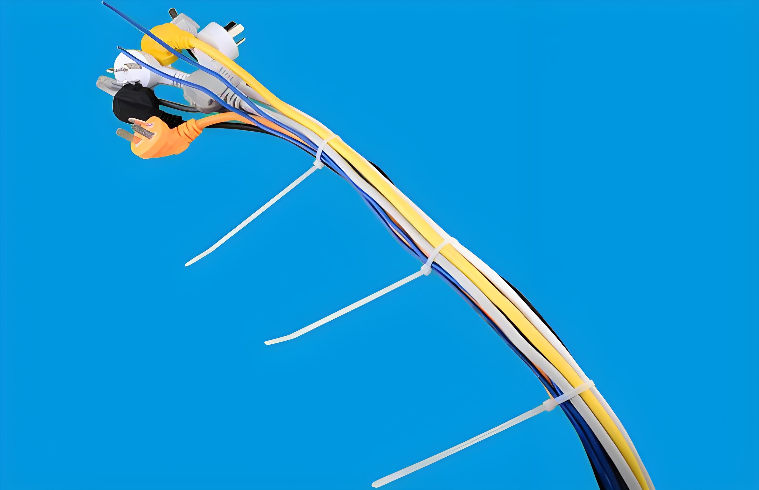 Application of nylon cable ties in daily activity management